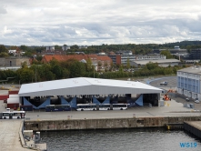 Terminal Ostuferhafen Kiel 19.10.03 - Von Kiel um Westeuropa nach Malle AIDAbella