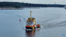 Kiel 21.08.07 - Die erste Ostsee-Fahrt nach Corona-Pause AIDAprima