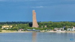 Marine-Ehrenmal Laboe Kiel 21.08.07 - Die erste Ostsee-Fahrt nach Corona-Pause AIDAprima