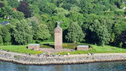 U-Boot-Ehrenmal Kiel 21.08.07 - Die erste Ostsee-Fahrt nach Corona-Pause AIDAprima