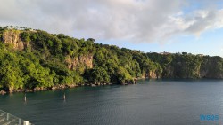 Kingstown 25.12.12 Baden und Schnorcheln im kristallklaren Meer AIDAperla 001