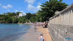 Villa Beach Kingstown 25.12.12 Baden und Schnorcheln im kristallklaren Meer AIDAperla 005