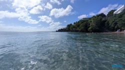 Villa Beach Kingstown 25.12.12 Baden und Schnorcheln im kristallklaren Meer AIDAperla 008