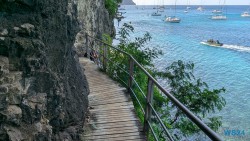 Bequia Kingstown 24.11.29 Zu Fuß mit Taxi Fähre Boot Bus zu karibischen Stränden AIDAperla 025