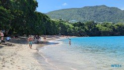 Princess Margaret Beach Bequia Kingstown 24.11.29 Zu Fuß mit Taxi Fähre Boot Bus zu karibischen Stränden AIDAperla 010