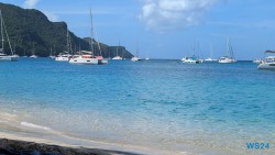 Princess Margaret Beach Bequia Kingstown 24.11.29 Zu Fuß mit Taxi Fähre Boot Bus zu karibischen Stränden AIDAperla 012