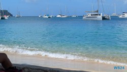 Princess Margaret Beach Bequia Kingstown 24.11.29 Zu Fuß mit Taxi Fähre Boot Bus zu karibischen Stränden AIDAperla 013