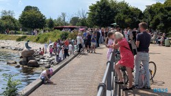Den Lille Havfrue Kopenhagen 25.08.01 Kurz in Dänemark vorbeischauen AIDAmar 020