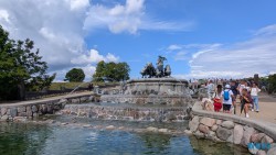 Gefionbroen Kopenhagen 25.08.01 Kurz in Dänemark vorbeischauen AIDAmar 026