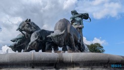 Gefionbroen Kopenhagen 25.08.01 Kurz in Dänemark vorbeischauen AIDAmar 028