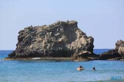 Glifada Strand Korfu 17.10.04 - Historische Städte an der Adria Italien, Korfu, Kroatien AIDAblu