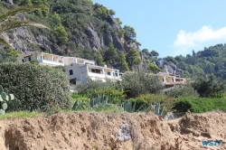 Glifada Strand Korfu 17.10.04 - Historische Städte an der Adria Italien, Korfu, Kroatien AIDAblu