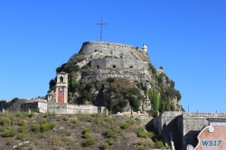 Alte Festung Korfu 17.10.10 - Historische Städte an der Adria Italien, Korfu, Kroatien AIDAblu