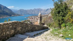 Kotor 22.04.14 - Tolle neue Ziele im Mittelmeer während Corona AIDAblu