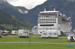 MSC Magnifica Geiranger Geirangerfjord 12.08.21 - Norwegen Island Schottland AIDAmar Nordeuropa