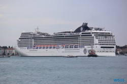 MSC Magnifica Venedig 16.10.08 - Von Venedig durch die Adria AIDAbella