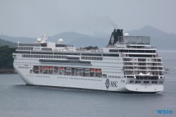 MSC Sinfonia Hafen Dubrovnik 16.10.06 - Von Venedig durch die Adria AIDAbella