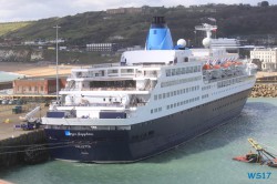 Saga Sapphire Dover 17.04.18 - Unsere Jubiläumsfahrt von Gran Canaria nach Hamburg AIDAsol Westeuropa