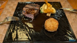 Buffalo Steak House La Romana 25.12.04 Baden und Schnorcheln im kristallklaren Meer AIDAperla 011