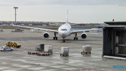 Flughafen Frankfurt La Romana 24.11.21 Zu Fuß mit Taxi Fähre Boot Bus zu karibischen Stränden AIDAperla 008