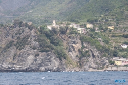 Cinque Terre La Spezia 19.07.08 - Das größte AIDA-Schiff im Mittelmeer entdecken AIDAnova