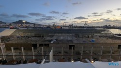 Las Palmas 25.02.15 Nach 10 Jahren wieder Kanaren um dem Winter zu entfliehen AIDAcosma 001