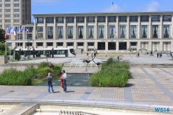 Place de l'Hôtel de Ville Le Havre 16.07.05 - Das neue Schiff entdecken auf der Metropolenroute AIDAprima