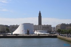 Le Volcan Le Havre 16.07.05 - Das neue Schiff entdecken auf der Metropolenroute AIDAprima