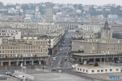 Le Havre 16.03.22 - Eine Runde England Frankreich Holland AIDAmar Metropolen