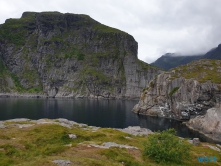 Å Leknes 19.08.04 - Fjorde Berge Wasserfälle - Fantastische Natur in Norwegen AIDAbella