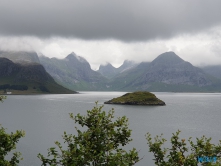 Leknes 19.08.04 - Fjorde Berge Wasserfälle - Fantastische Natur in Norwegen AIDAbella