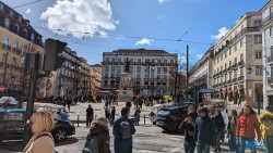 Praça Luís de Camões Lissabon 24.03.09 Traumhafte Strände und Wale in Mittelamerika und Karibik AIDAluna 030
