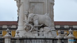 Praça do Comércio Lissabon 24.03.09 Traumhafte Strände und Wale in Mittelamerika und Karibik AIDAluna 023