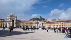 Praça do Comércio Lissabon 24.03.09 Traumhafte Strände und Wale in Mittelamerika und Karibik AIDAluna 047