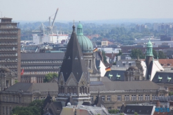 Blick aus dem Hotel Mövenpick Hamburg