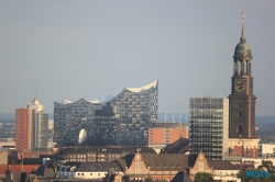 Blick aus dem Hotel Mövenpick Hamburg