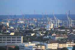 Blick aus dem Hotel Mövenpick Hamburg