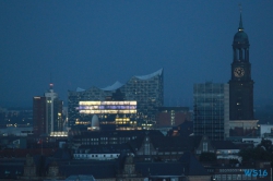 Blick aus dem Hotel Mövenpick Hamburg