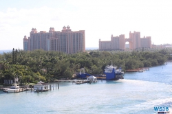 Atlantis Paradise Island Nassau 18.10.06 - Big Apple, weißer Strand am türkisen Meer, riesiger Sumpf AIDAluna