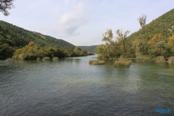 Nationalpark Krka Zadar 16.10.14 - Von Venedig durch die Adria AIDAbella