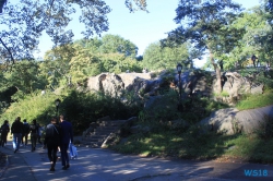 Central Park New York 18.10.12 - Big Apple, weißer Strand am türkisen Meer, riesiger Sumpf AIDAluna