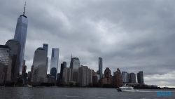 New York 18.10.13 - Big Apple, weißer Strand am türkisen Meer, riesiger Sumpf AIDAluna