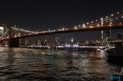 Brooklyn Bridge New York 18.09.30 - Big Apple, weißer Strand am türkisen Meer, riesiger Sumpf AIDAluna