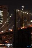 Brooklyn Bridge New York 18.09.30 - Big Apple, weißer Strand am türkisen Meer, riesiger Sumpf AIDAluna