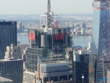 New York 18.09.30 - Big Apple, weißer Strand am türkisen Meer, riesiger Sumpf AIDAluna - Foto Hannah