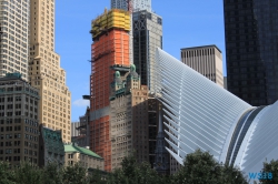 Oculus New York 18.09.30 - Big Apple, weißer Strand am türkisen Meer, riesiger Sumpf AIDAluna