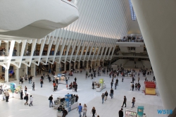 Oculus New York 18.09.30 - Big Apple, weißer Strand am türkisen Meer, riesiger Sumpf AIDAluna