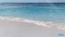 Eagle Beach Oranjestad 25.12.06 Baden und Schnorcheln im kristallklaren Meer AIDAperla 010