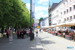 Karl Johans gate Oslo 17.06.24 - Kurztour von Kiel nach Oslo AIDAbella