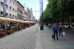 Karl Johans gate Oslo 17.06.24 - Kurztour von Kiel nach Oslo AIDAbella